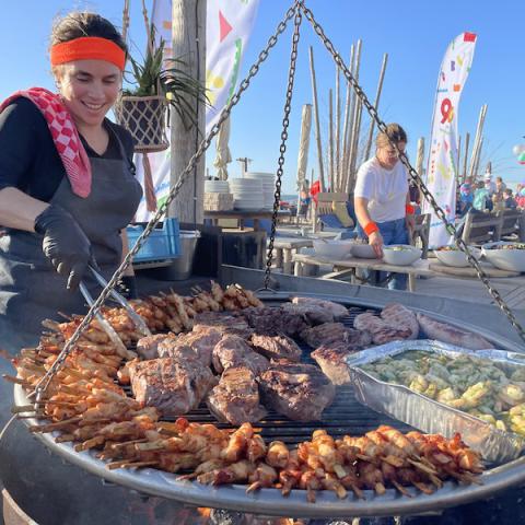 bbq strand scheveningen bedrijfsuitje groep events