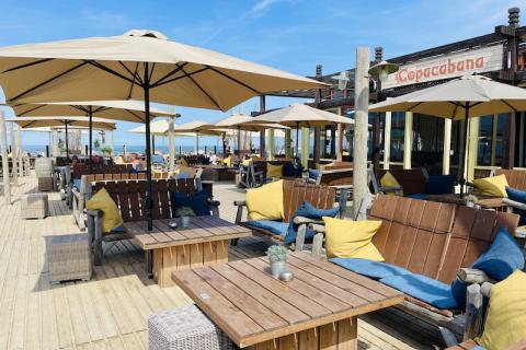 offerte collage terras strand beachclub copacabana scheveningen events