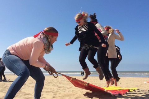 beachgames teambuilding scheveningen