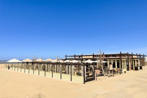bedrijfsuitje teamuitje groepen strand scheveningen foto strandtent