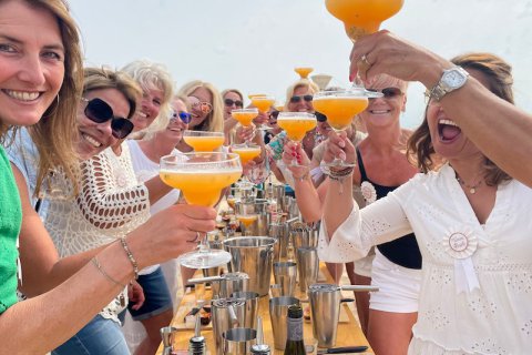 cocktailshaken activiteit strand scheveningen-3