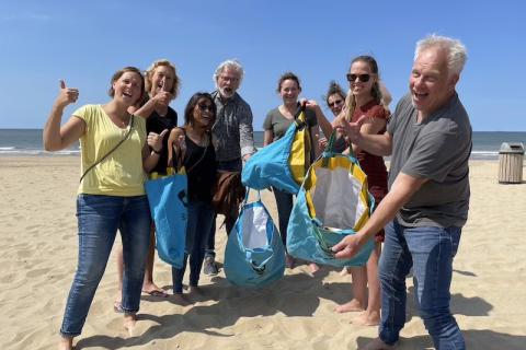 duurzaam milieu activiteit strand bedrijfsuitje teamuitje