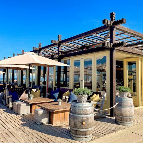 strandtent eventlocatie aan zee